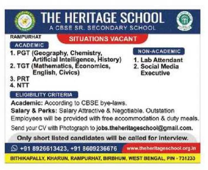 School Teaching position