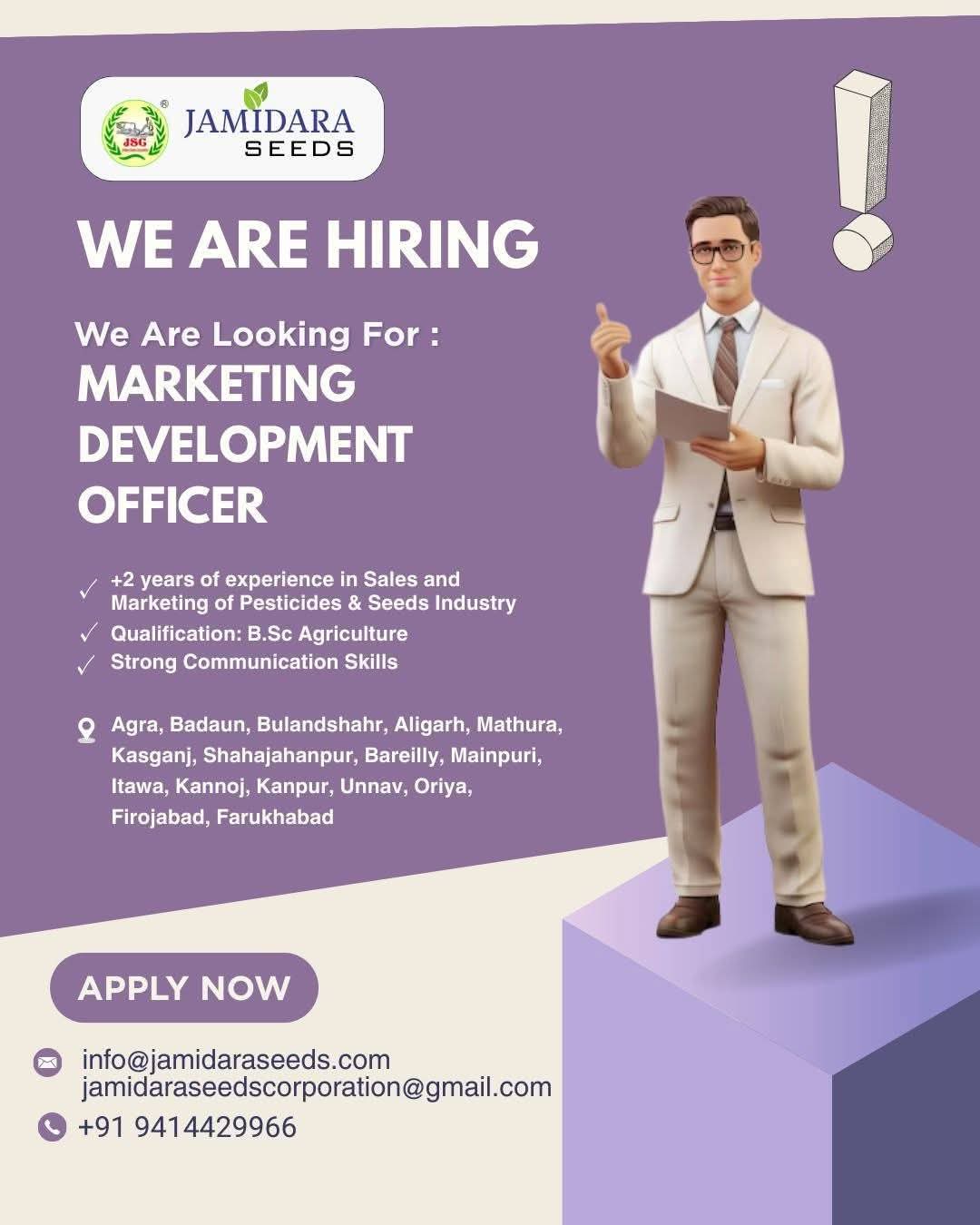 Agriculture recruitment