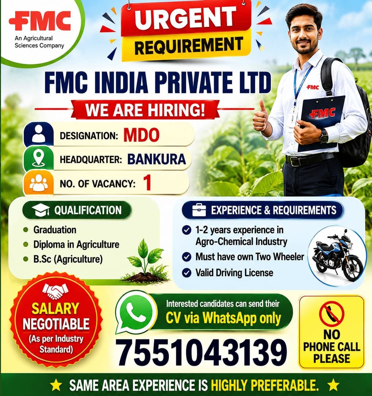 Agriculture recruitment