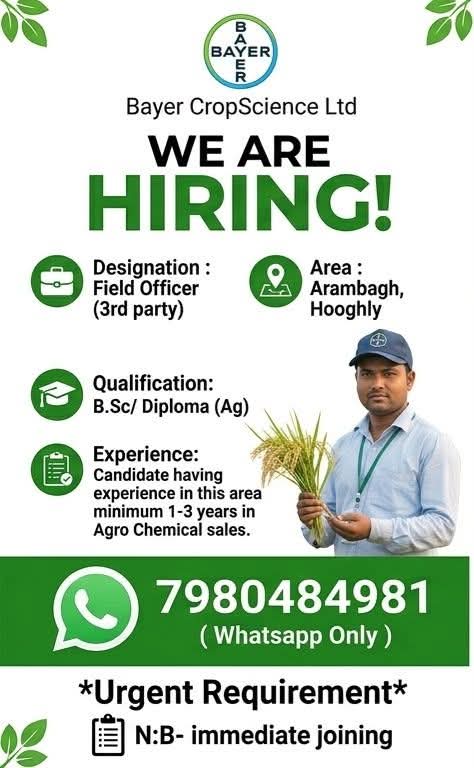 Agriculture job