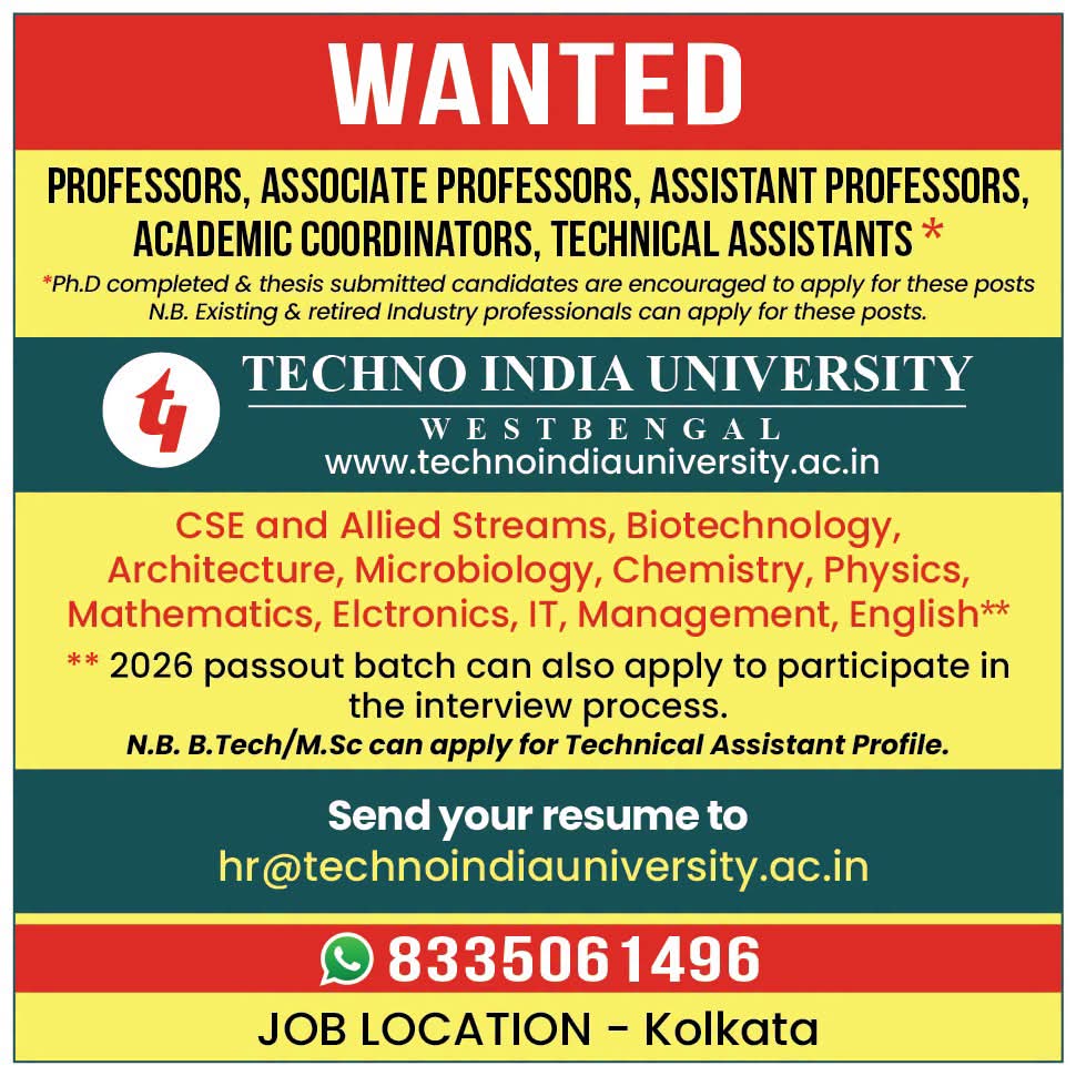 Assistant professor recruitment