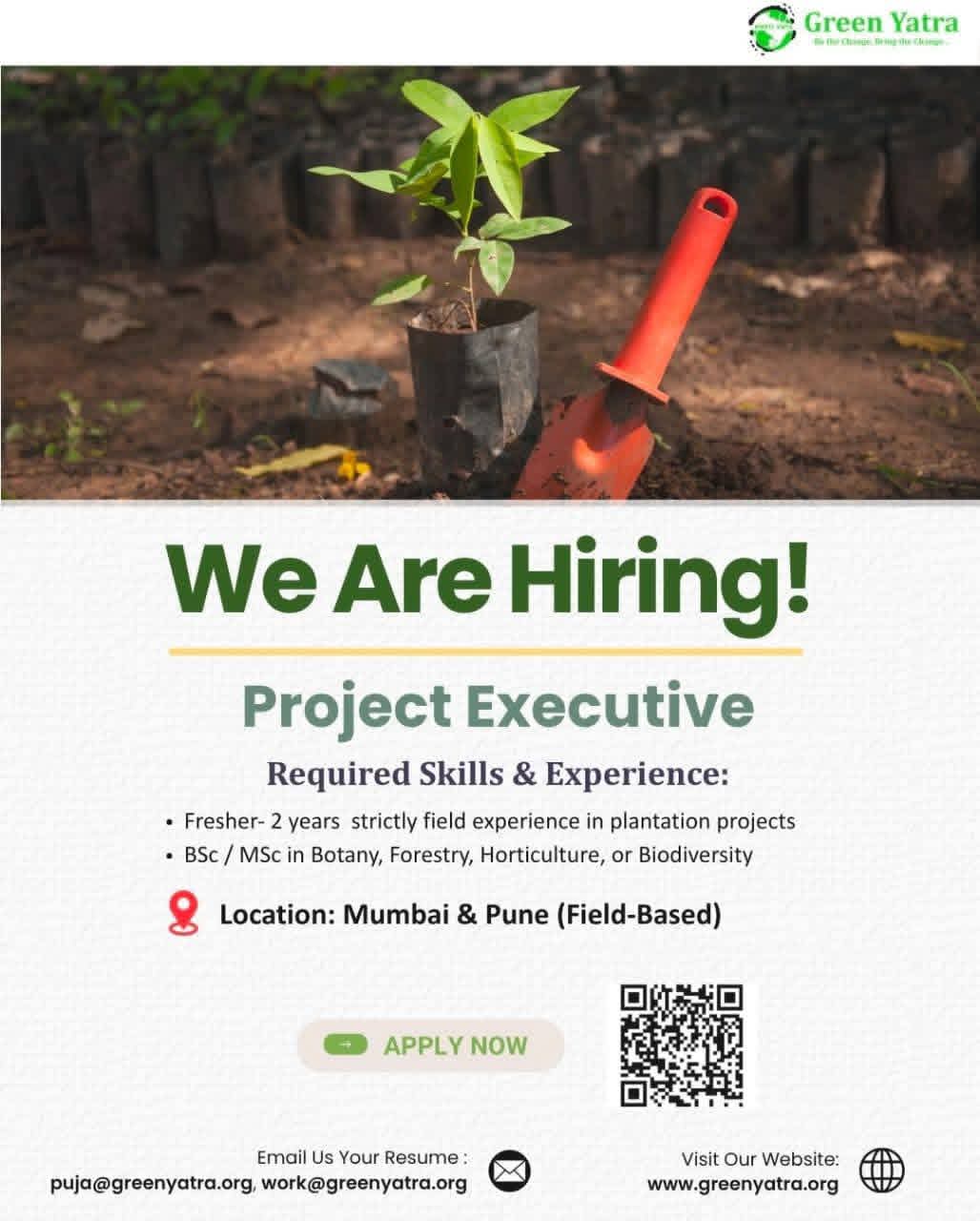 Recruitment for biology student